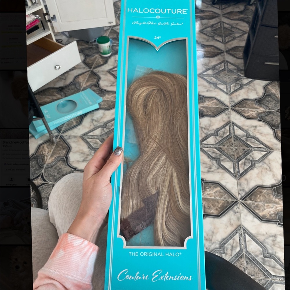 Halo couture 100% remi human hair